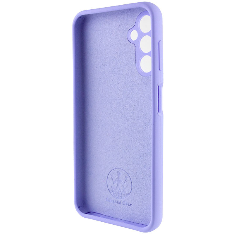 Чохол Silicone Cover Lakshmi Full Camera (AAA) на Samsung Galaxy A24 4G (Бузковий / Dasheen) в магазині vchehle.ua