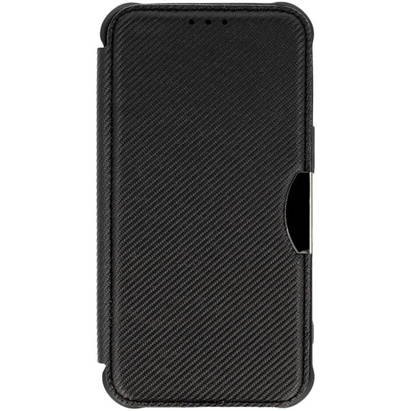 Кожаный чехол-книжка GETMAN Razor (PU) для Samsung Galaxy A24 4G (Black)