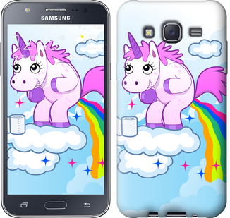 Чехол Единорожка для Samsung Galaxy J5 (2015) J500H