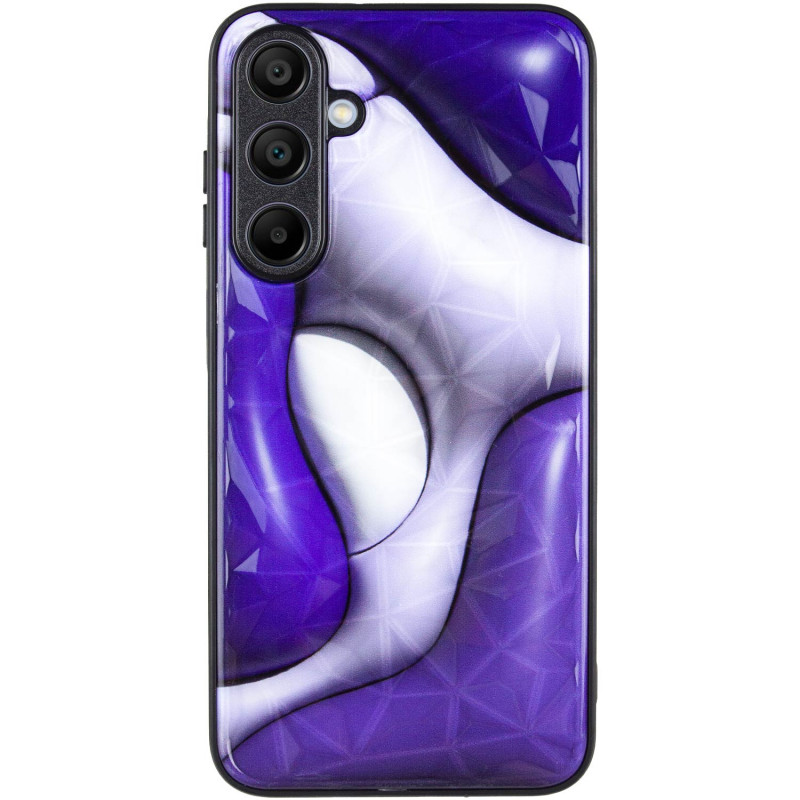 Фото TPU+PC чохол Prisma BubbleGum на Samsung Galaxy A25 5G (3D Blue) на vchehle.ua