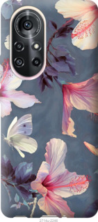 Чехол Нарисованные цветы для Huawei Nova 8 Pro