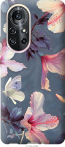 Чехол Нарисованные цветы для Huawei Nova 8 Pro