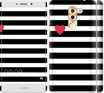 

Чехол Черно-белые полосы для Huawei Honor 6X 752070