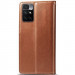 Фото Шкіряний чохол-книжка GETMAN Gallant (PU) для Xiaomi Redmi 10 (Коричневий) на vchehle.ua