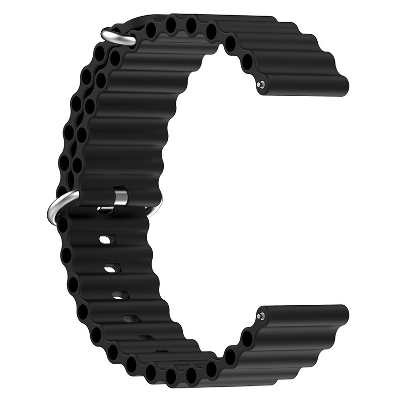 Ремешок Ocean Band для Smart Watch 22mm (Черный / Black) в магазине vchehle.ua