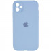 Чехол Silicone Case Square Full Camera Protective (AA) для Apple iPhone 11 (6.1") (Голубой / Lilac Blue)