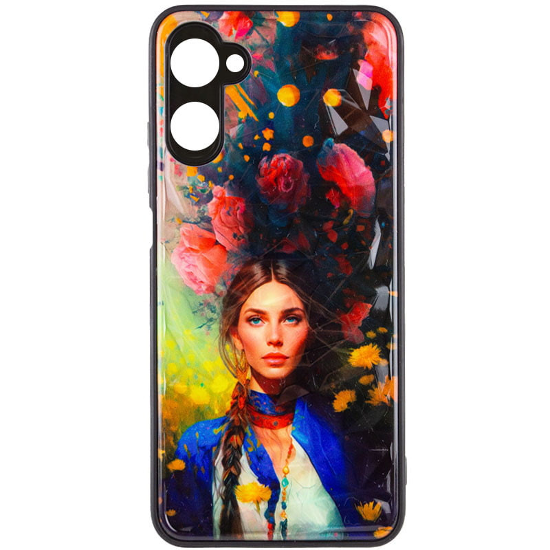 TPU+PC чехол Prisma Ladies для Realme 10 4G (Peonies)