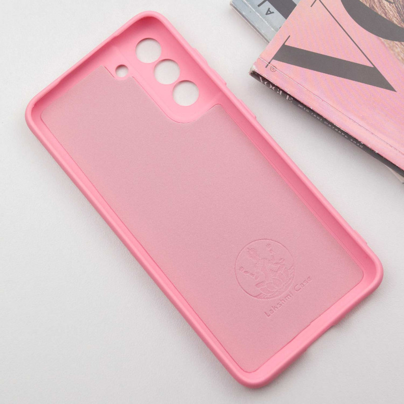 Фото Чохол Silicone Cover Lakshmi Full Camera (AA) на Samsung Galaxy S21 FE (Рожевий / Pink) в маназині vchehle.ua