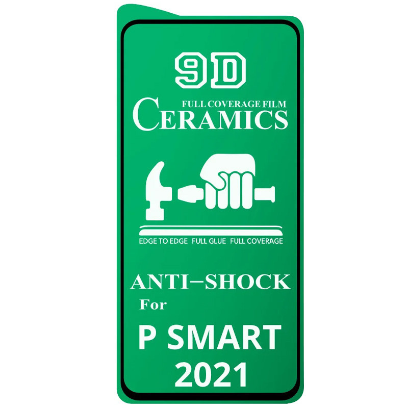 

Защитная пленка Ceramics 9D (без упак.) для Huawei P Smart (2021) (Черный) 1101440