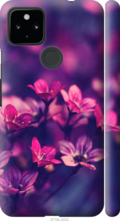 

Чохол Пурпурні квіти на Google Pixel 5 XL 1427235