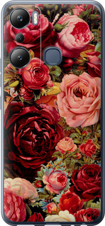 

Чехол Цветущие розы для Infinix Hot 20i 1694331