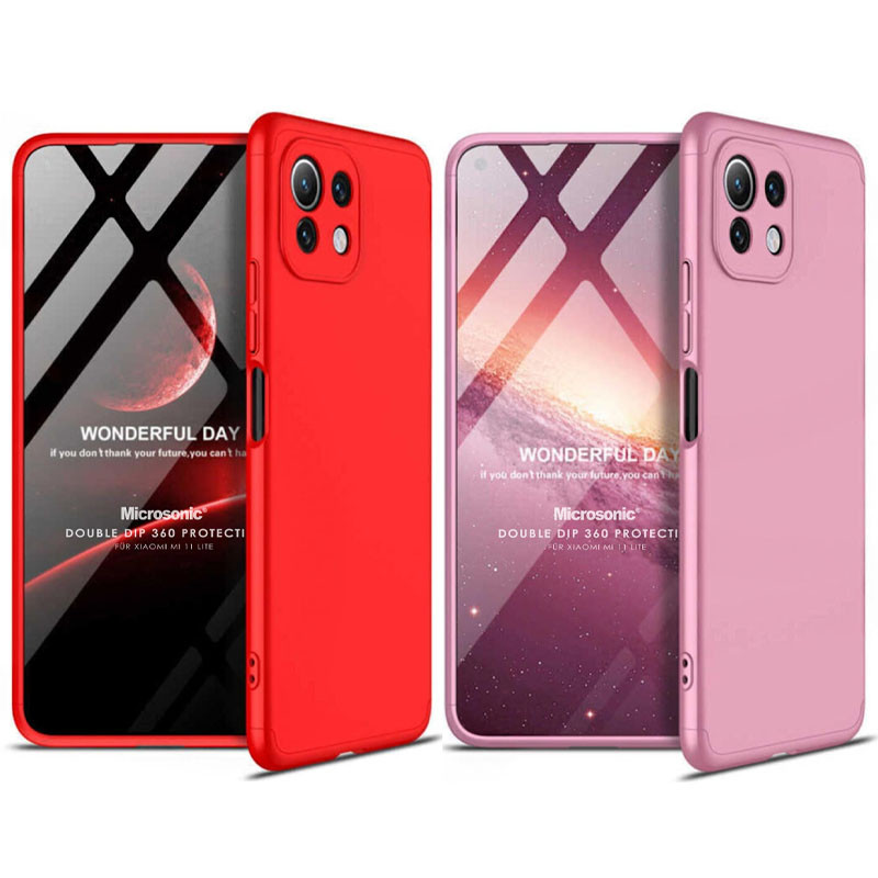 Пластиковая накладка GKK LikGus 360 градусов (opp) для Xiaomi Mi 11 Lite