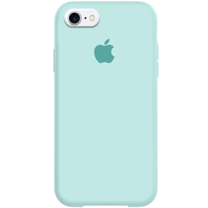 Чохол Silicone Case Full Protective (AA) на Apple iPhone 6/6s (4.7") (Бірюзовий / Turquoise)