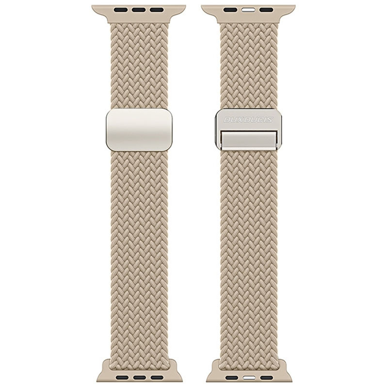 Фото Ремешок Dux Ducis Nylon Woven для Apple Watch 38/40/41/42mm(ser.10) (Biege) на vchehle.ua