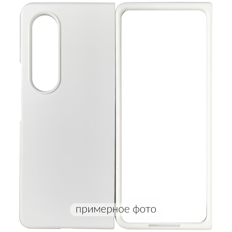 Чохол Foldables Silicone Cover Lakshmi (AAA) на Samsung Galaxy Z Fold6 (Білий / White)