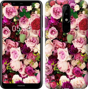 

Чехол Розы и пионы для Nokia 5.1 Plus 879514