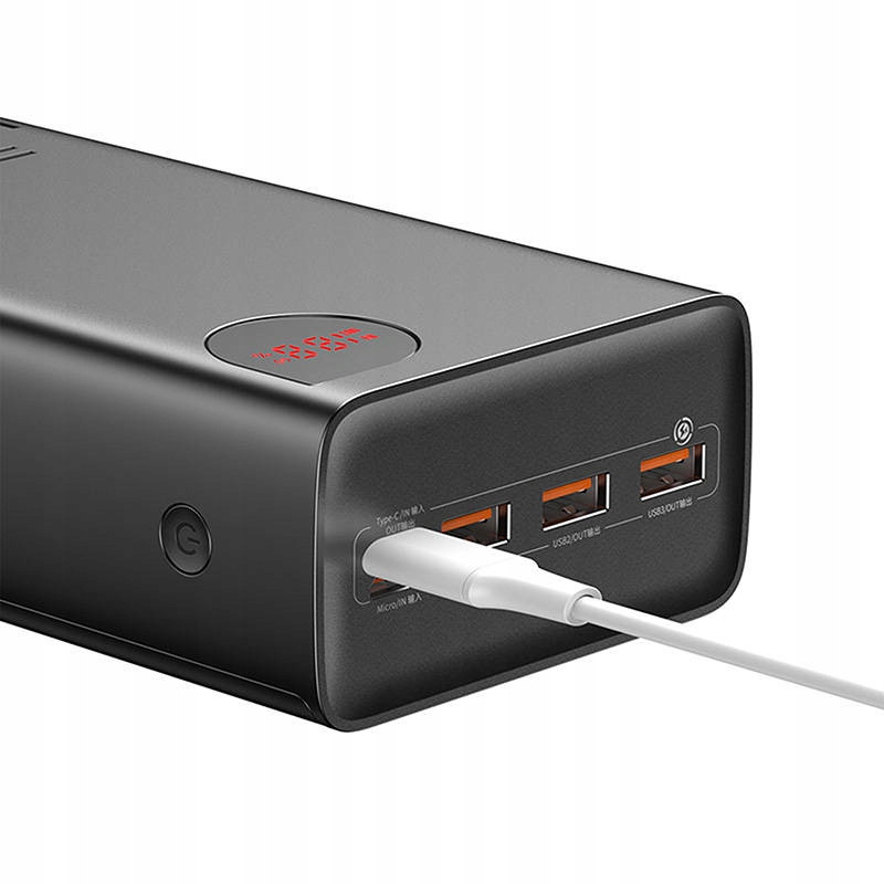 Купити Уцінка Портативне ЗУ Power Bank Baseus Adaman Digital Display 22.5W 40000mAh (PPAD020101) (Розкрита упаковка / Black) на vchehle.ua