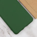 Чохол Silicone Cover Lakshmi Full Camera (AA) на Motorola Moto G85 (Зелений / Dark green) в магазині vchehle.ua