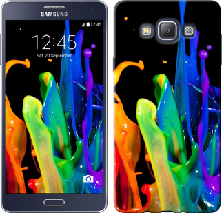 

Чехол брызги краски для Samsung Galaxy A7 A700H 381190