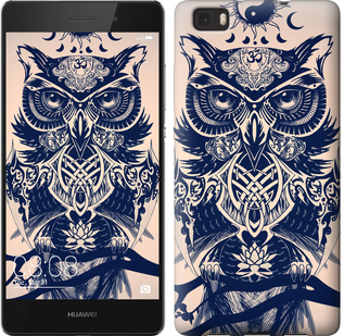 

Чохол Узорчата сова на Huawei Ascend P8 Lite 627546
