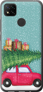 

Чехол Машина с подарками для Xiaomi Redmi 9C 1671815