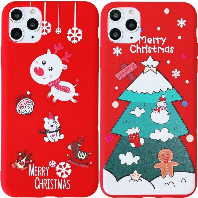 Пластиковая накладка Merry Christmas для Apple iPhone 11 Pro Max (6.5")
