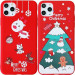 Пластиковая накладка Merry Christmas для Apple iPhone 11 Pro Max (6.5")