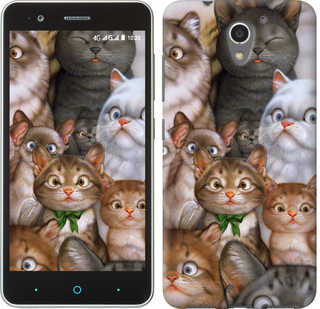 

Чехол коты для ZTE A510 476725