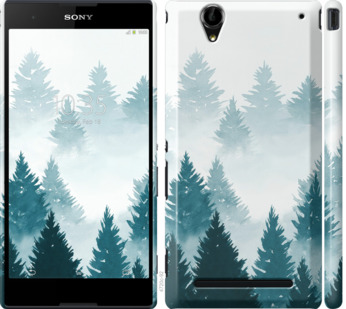

Чохол Акварельні Ялинки на Sony Xperia T2 Ultra Dual D5322 862636