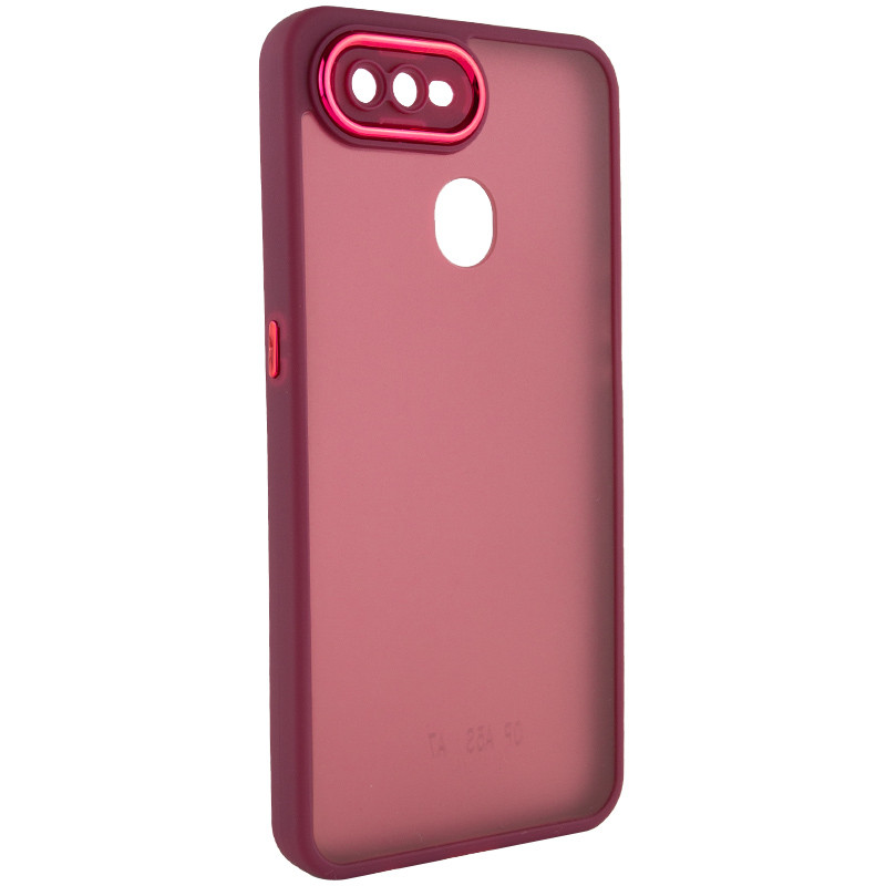 Фото TPU+PC чохол Accent на Oppo A5s / Oppo A12 (Magenta) в маназині vchehle.ua