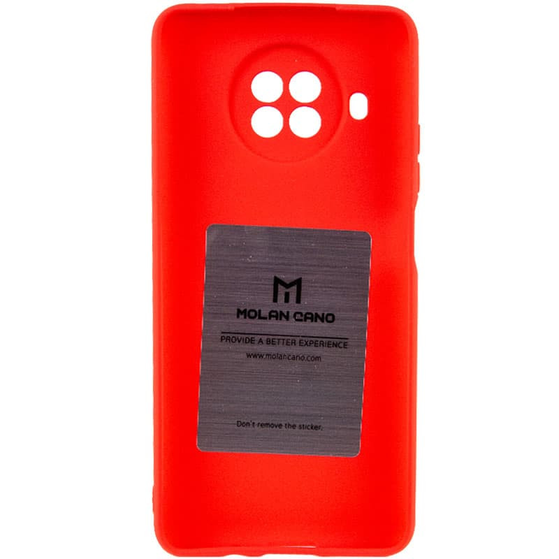Фото TPU чехол Molan Cano Smooth для Xiaomi Mi 10T Lite / Redmi Note 9 Pro 5G (Красный) на vchehle.ua