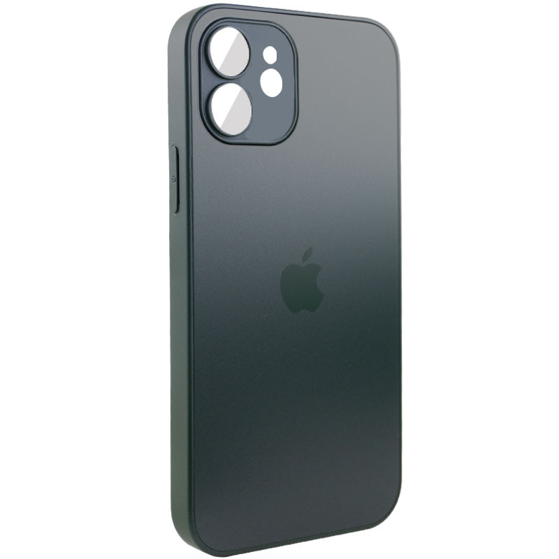 Фото Чохол TPU+Glass Sapphire matte case на Apple iPhone 12 (6.1") (Cangling Green) на vchehle.ua