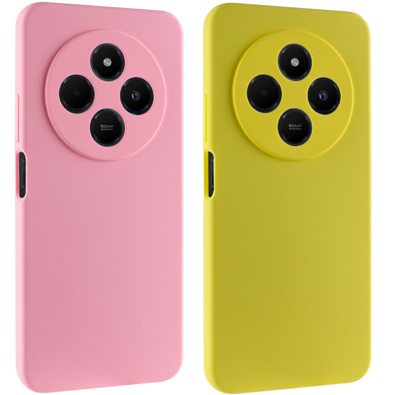 Чехол Silicone Cover Lakshmi Full Camera (AAA) для Xiaomi Redmi 14C / Poco C75