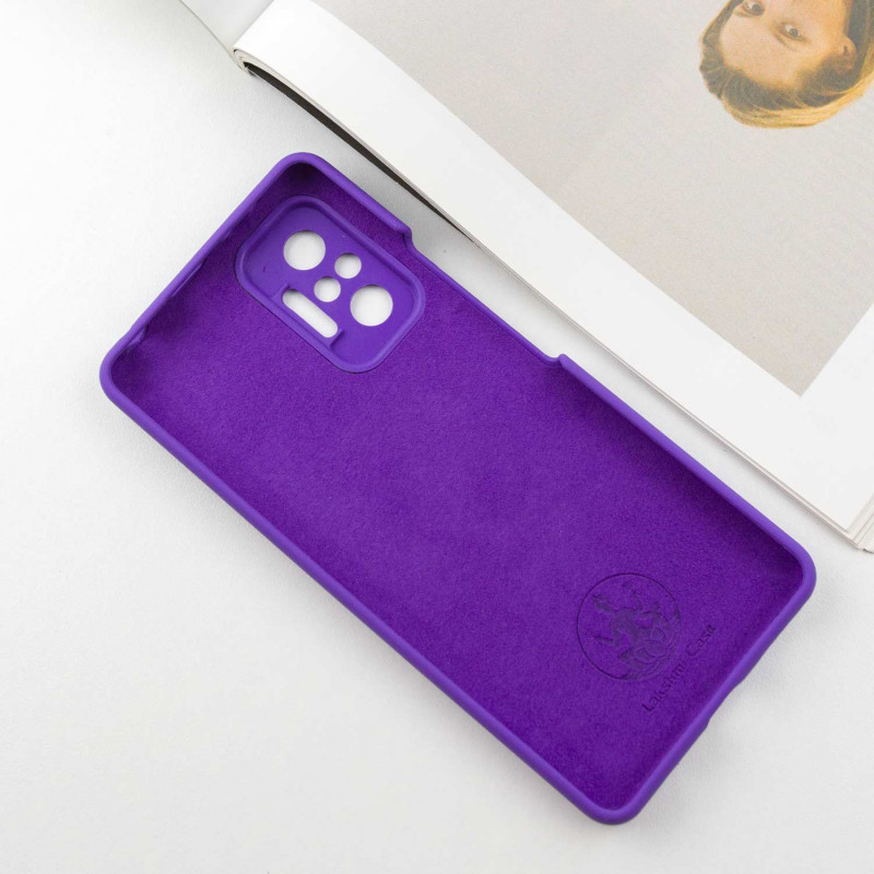 Фото Чохол Silicone Cover Lakshmi Full Camera (AAA) на Xiaomi Redmi Note 10 Pro / 10 Pro Max (Фіолетовий / Amethyst) в маназині vchehle.ua