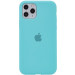 Чехол Silicone Case Full Protective (AA) для Apple iPhone 11 Pro (5.8") (Бирюзовый / Marine Green)