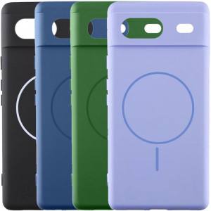 Чехол Silicone Cover Lakshmi Full Camera (AA) with MagFit для Google Pixel 7