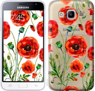 

Чехол Нарисованные маки для Samsung Galaxy J2 (2016) J210 743840