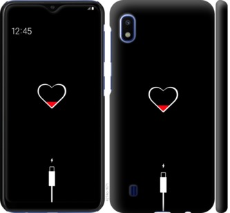 

Чехол Подзарядка сердца для Samsung Galaxy A10 2019 A105F 721047