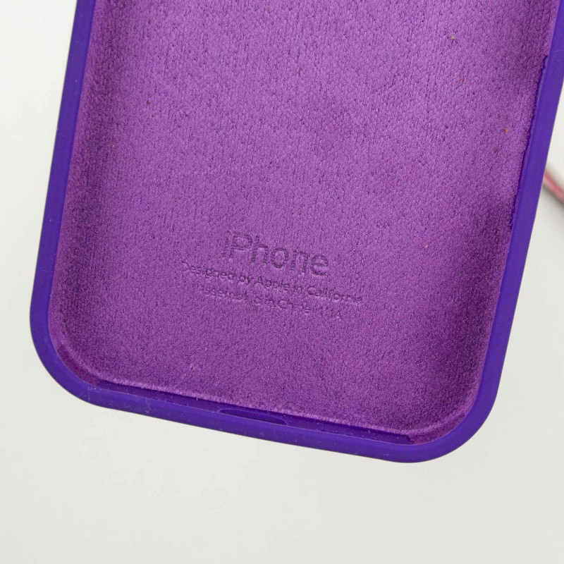 Замовити Чохол Silicone Case Full Protective (AA) на Apple iPhone 15 Pro (6.1") (Фіолетовий / Ultra Violet) на vchehle.ua