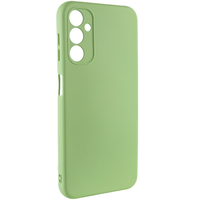 Фото Чехол TPU GETMAN Liquid Silk Full Camera для Samsung Galaxy A24 4G (Зеленый / Pistachio) на vchehle.ua