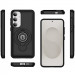 Фото TPU+Textured PC Magnet на Samsung Galaxy S24+ / S25+ (Black) в маназині vchehle.ua