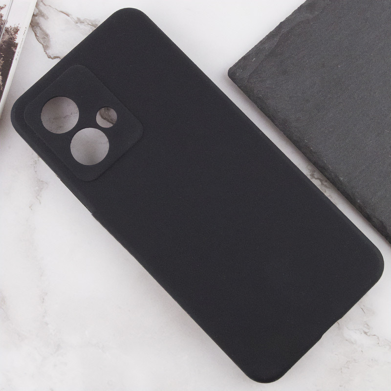 Фото Чехол Silicone Cover Lakshmi Full Camera (AA) для Motorola Moto G84 (Черный / Black) в магазине vchehle.ua