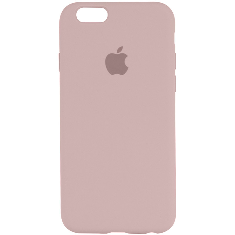 Чехол Silicone Case Full Protective (AA) для Apple iPhone 6/6s (4.7") (Розовый / Chalk Pink)