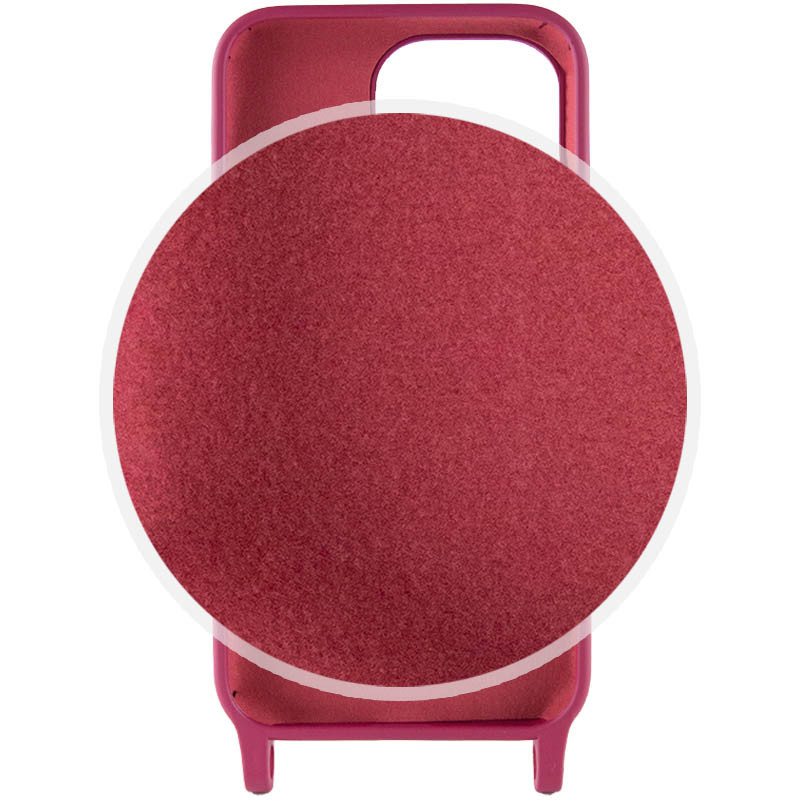 Чехол TPU two straps California для Apple iPhone 13 Pro (6.1") (Красный / Rose Red) в магазине vchehle.ua