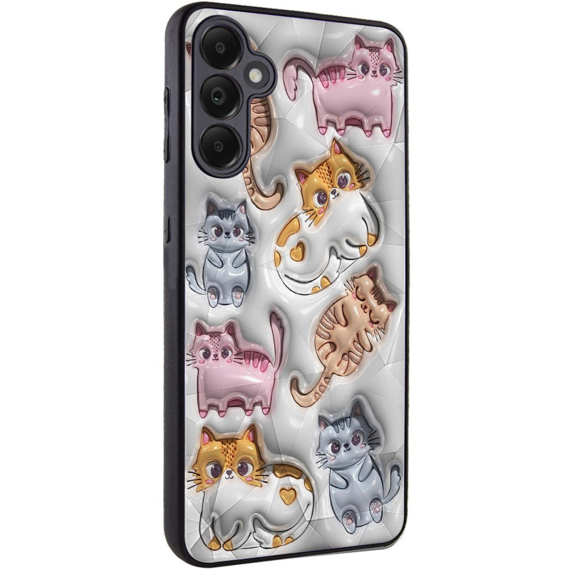 TPU+PC чехол Prisma Fluffie для Samsung Galaxy A35 (Kittens)