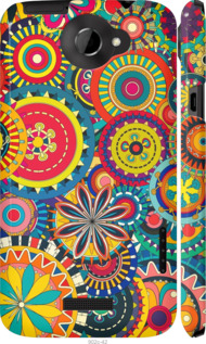 

Чехол Узор 5 для HTC One X+ 1391400