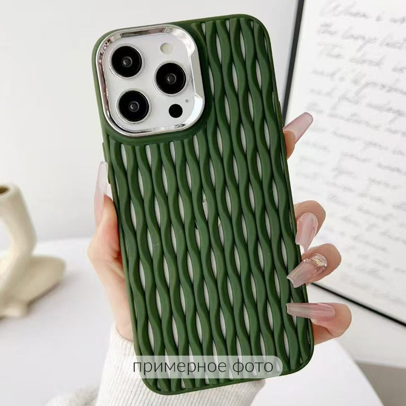 Фото Чохол TPU Ribbio на Apple iPhone 16 (6.1") (Green) на vchehle.ua