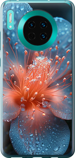 Чохол Роса на квітці на Huawei Mate 30