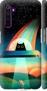 

Чехол Кот, нло, радуга, рыба для Realme 6 Pro 1403312