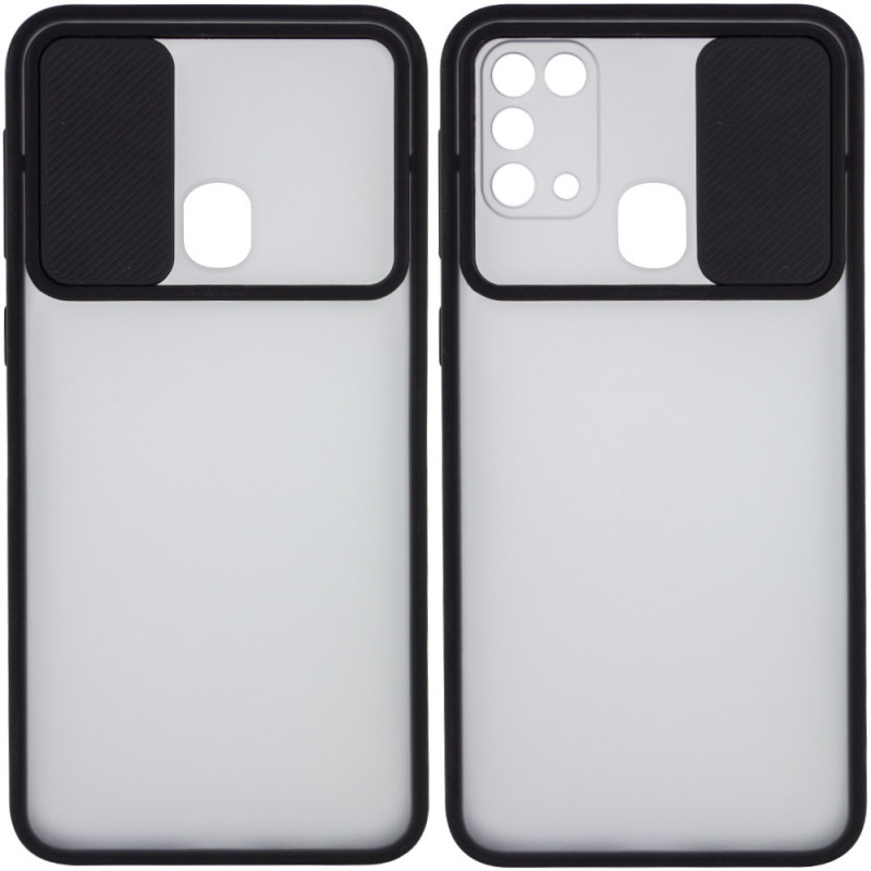 

Чохол Camshield mate TPU зі шторкою для камери для Samsung Galaxy M31 (Чорний) 923473